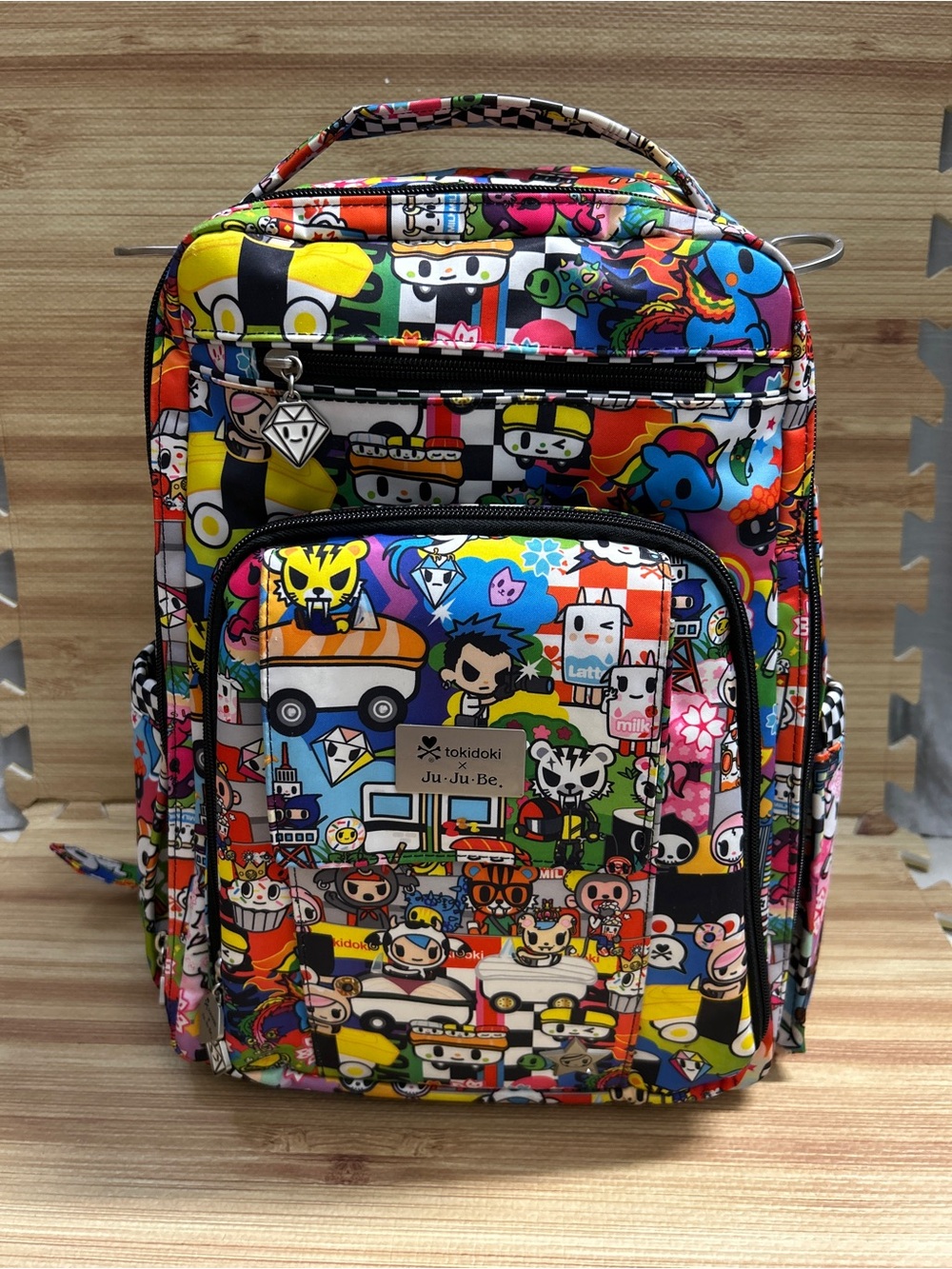 Ju-Ju-Be x Tokidoki Sushi Cars BRB Backpack Diaper Bag + Pad